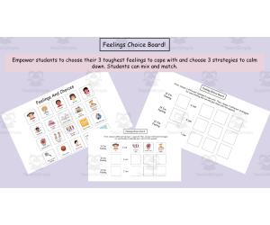 Feelings Choice Board