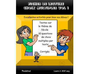 Fiches de lectures avec des choix multiples (#700)