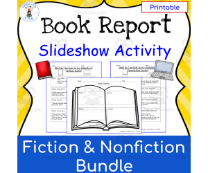 Fiction and Nonfiction Book Report Slideshow