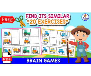 FIND ITS SIMILAR | 20 Exercises of Memory Game