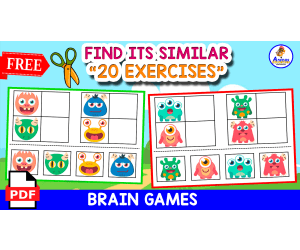 FIND ITS SIMILAR GAME | Monster Themed