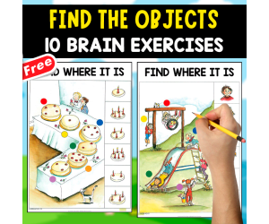 FIND THE OBJECT | 10 BRAIN EXERCISES