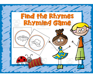 Find the Rhyme Rhyming Game