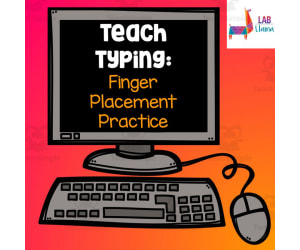 Finger Placement Practice | Teaching Typing Lesson