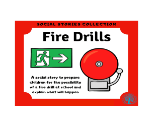 Fire Drills Social Story