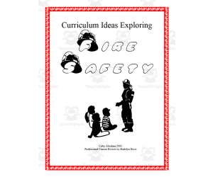 Fire Safety Curriculum Pack