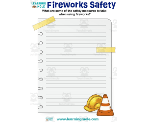 Fireworks Safety Activity