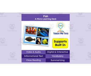 Fish | Interactive Science Lesson | Micro-Learning Deck