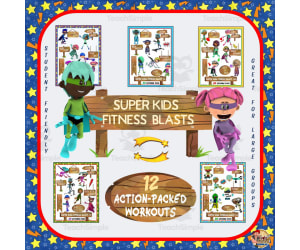 Fitness Blasts - Super Kids