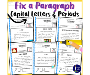 Fix a Paragraph Capital Letters and Periods