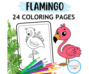 Flamingo Coloring Pages