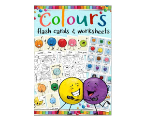 Flash Cards & Worksheets:  Colors