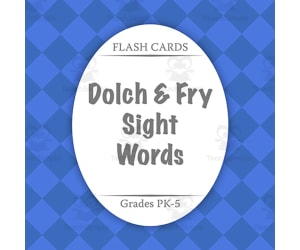 Flash Cards: COMBINED Sight Words