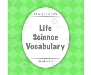 Flash Cards: Life Science Vocabulary