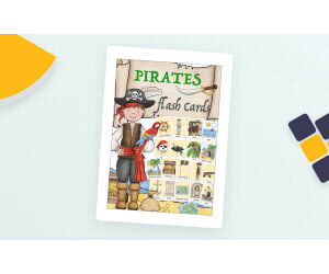 Pirate Flashcards for Vocabulary Practice