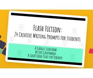 Flash Fiction: 24 Creative Writing Prompts for Students