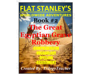"Flat Stanley: The Great Egyptian Grave Robbery" Book Unit