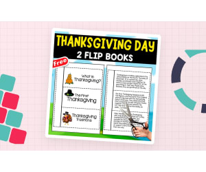 FLIP BOOK OF THANKSGIVING DAY | CRAFT