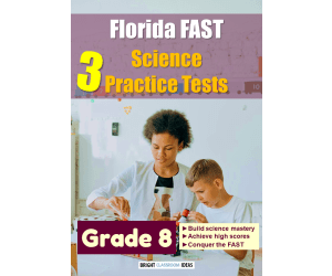 Florida (FAST) Pack of 3 Science Tests for Grade 8