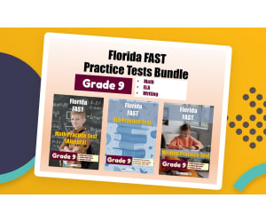 Florida (FAST) Practice Tests Bundle for Grade 9