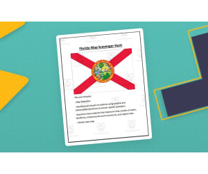 Florida Map Scavenger Hunt