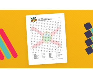 Florida Word Search Worksheet