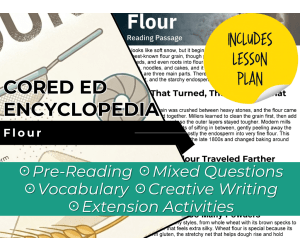 Flour Reading Comprehension Passage - Cored Ed Encyclopedia