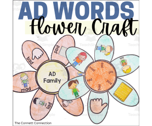 Flower Craft: AD Word Family