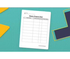 Reading Fluency Progress Chart for Students