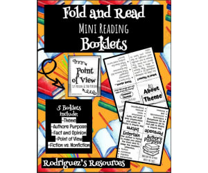 Fold and Read: Mini Reading Booklets