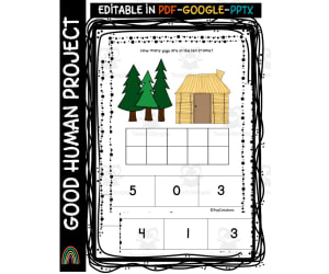 Folk Tales Ten Frames | Math Counting Activity