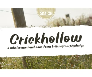 Font Family: Crickhollow