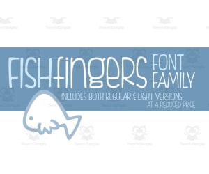 Font Family: Fishfingers