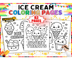 Food Coloring Pages - 83 Printable Coloring Sheets for Kids K-5