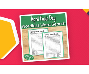 Foolish Fun with Fake Word Search: An April Fools' Day Activity!
