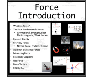 Forces Introduction - Lesson Bundle