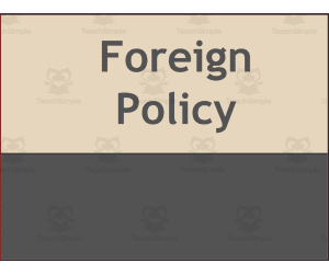 Foreign Policy: AP Government