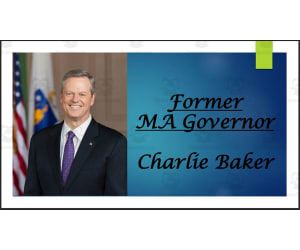Former MA Governor Charlie Baker BIO PPT