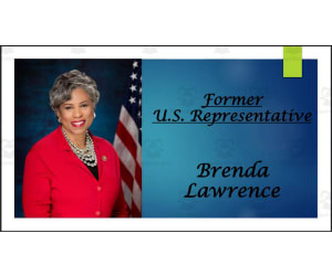 Former U.S. Representative Brenda Lawrence (MI) BIO PPT