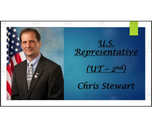 Former U.S. Representative Chris Stewart BIO PPT