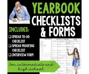 Forms for Yearbook Packet