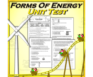 Forms of Energy Unit Assessment