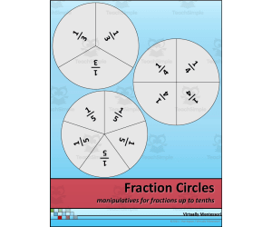 Fraction Circles VM (Fractions up to Tenths)