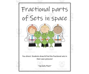 Fractional Parts of a Set in Space