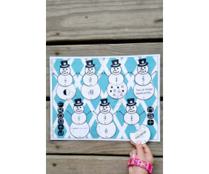 Fractions with Frosty Math Activity