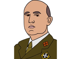 Francisco Franco Illustration