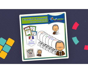 Franklin D. Roosevelt Interactive Foldable Booklets – EBOOK