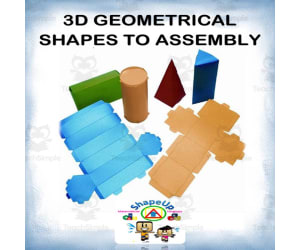 Free 3D Geometric Shapes to Assembly