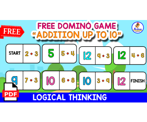 FREE DOMINO GAME | Addition up to 10