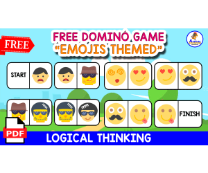 FREE DOMINO GAME | Made with Emojis Themed
